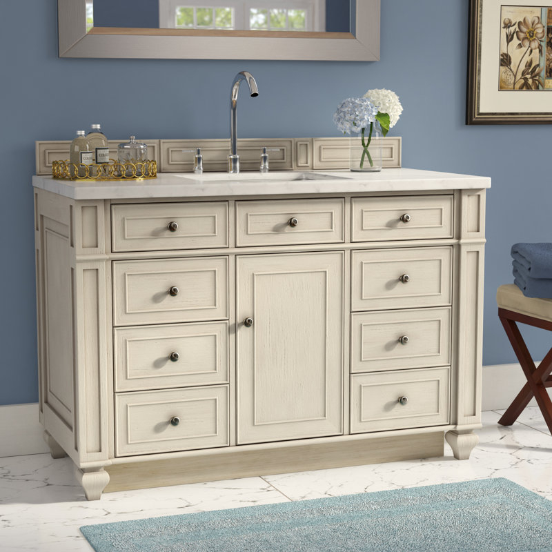 Alcott Hill Lambrecht 48" Single Bathroom Vanity Base Only Wayfair
